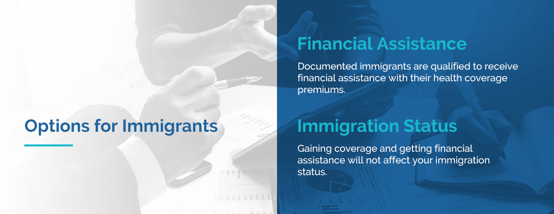 options for immigrants and financial assistance